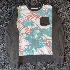 hurley crew neck sweater